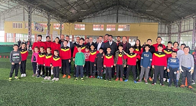 Karaman'da Göztepe Futbol Okulu açıldı