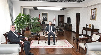 Rektör Gavgalı'dan Vali Akkoyun'a Ziyaret