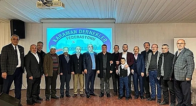 Karaman Dernekler Federasyonu'ndan yardım gecesi