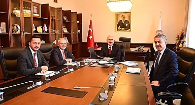 Karaman'ın Ulaşım yatırımları Bakan Karaismailoğlu'na aktarıldı