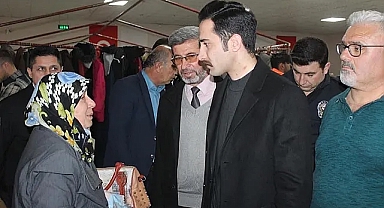 Kaymakam Saka, KYK Yurdunda kalan afetzedeleri ziyaret etti