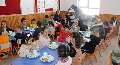 Kazımkarabekir'de Okul Öncesinde Ücretsiz Yemek Uygulaması Başladı