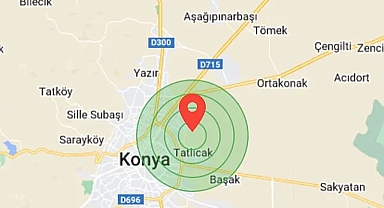 Konya'da deprem