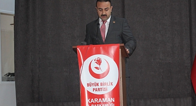 BBP Karaman İl Başkanı Mesut Soyfidan'dan Berat Kandili Mesajı