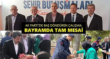 AK Parti'de Baş Döndüren Çalışma: Bayramda Tam Mesai