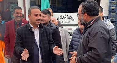 Milletvekili Adayı Soyfidan, Hal Esnafını Ziyaret Etti.