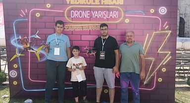 Drone Yarışlarında Karaman'ı Temsil Ettiler