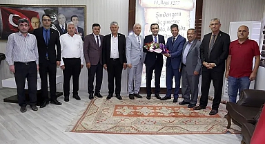 Belediye Başkanı Kalaycı'yı ziyaret ettiler