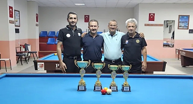 Bilardoda Fatih Kondu 1. Oldu