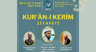 Karaman'da Kur'an-ı Kerim Ziyafeti düzenlenecek
