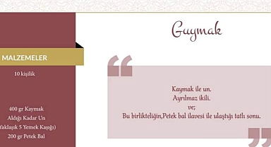 Rıza Duru: Karaman'ın 130 tane bilinen yemeği oldu