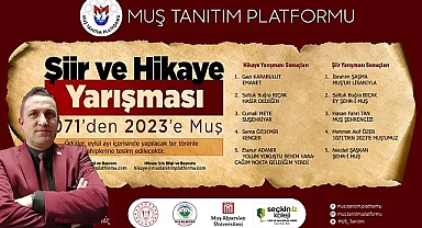 Şair Şaşma'ya Muş'tan ödül