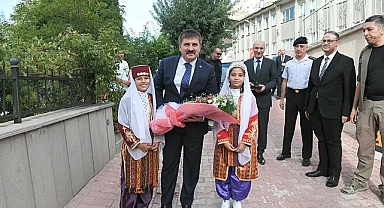 Vali Hüseyin Engin Sarıibrahim Ermenek'te