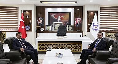 Vali Sarıibrahim'den Başkan Kalaycı'ya İade-İ Ziyaret