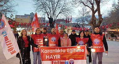 Eğitim-İş: “Ülkeyi Karanlığa Boğan Saat Uygulaması Derhal Son Bulmalı”