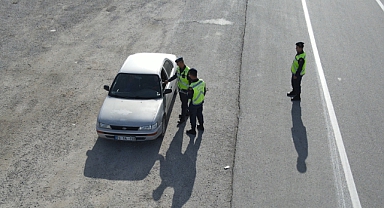 Jandarma'dan Drone Destekli Trafik Denetimi