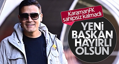 Karaman FK'nın yeni başkanı Ramazan Aygündüz !