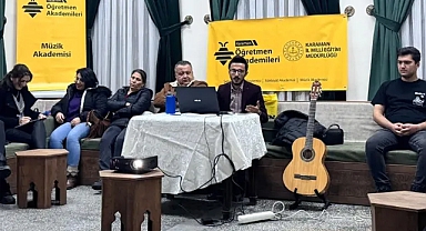 Karaman’daki Öğretmenler Müziğin Ritimlerinde Buluştu