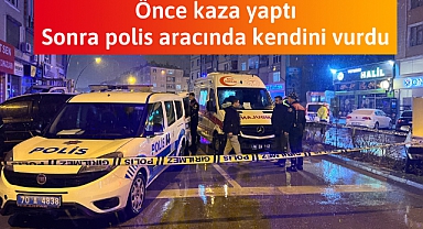 Karaman’da bir şahıs, polis aracının içinde kendini vurdu