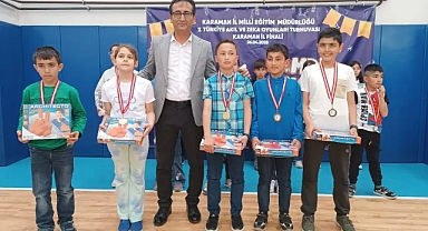 Karaman’da Akıl ve Zekâ Oyunları Turnuvası Heyecanı Yaşandı