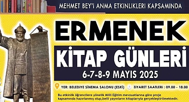Ermenek Kitap Günleri Başlıyor!