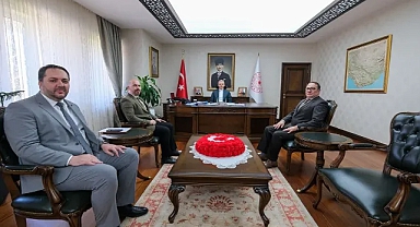 Yeni Başhekimden Vali Ziyareti