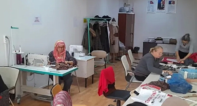 Akçaşehir’de kadınlar için üretim zamanı