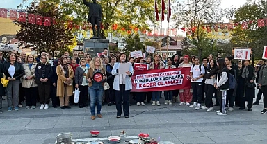 CHP Karaman Kadın Kolları’ndan Boş Tencere Eylemi