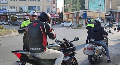 Karaman'da Motosiklet Denetimlerinde 159 Sürücüye Ceza