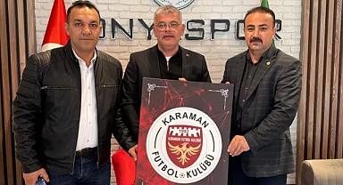 Karaman FK Başkanı Mesut Soyfidan’dan Konyaspor Başkanı Ömer Atiker’e Ziyaret