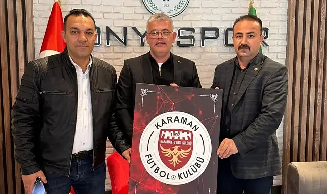 Karaman FK Başkanı Mesut Soyfidan’dan Konyaspor Başkanı Ömer Atiker’e Ziyaret