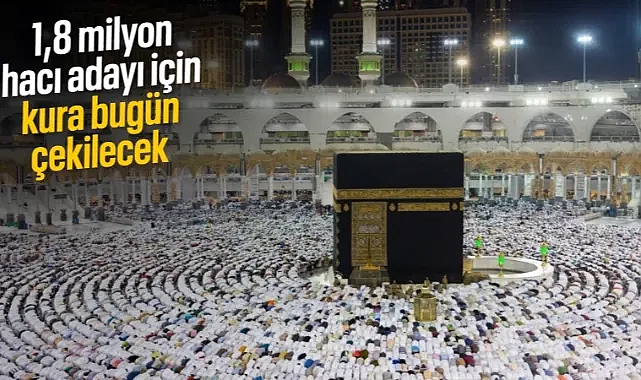 2026 Hac Kuraları Bugün Çekiliyor: 1 Milyon 799 Bin Aday İçin Büyük Gün