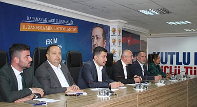 AK Parti Karaman’da Ekim Ayı İl Danışma Meclisi Toplantısı Gerçekleştirildi