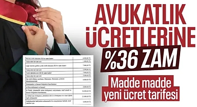 Avukatlık Asgari Ücret Tarifesi Resmî Gazete’de Yayımlandı: Davalarda Ücretler Arttı