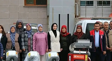 Başyaylalı Üreticiye Ekipman Desteği