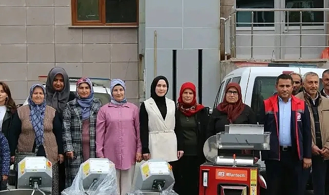 Başyaylalı Üreticiye Ekipman Desteği