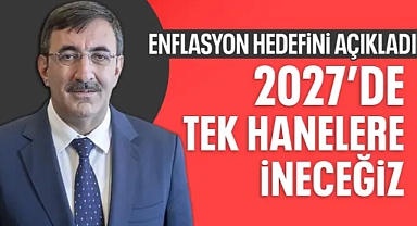 Cevdet Yılmaz: Enflasyon Kararlılıkla Düşüyor, 2027’de Tek Haneli Seviyeye İnecek