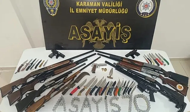 Karaman’da Bir Haftada 4 Bin 793 Kişi Sorgulandı: 8 Şüpheli Tutuklandı