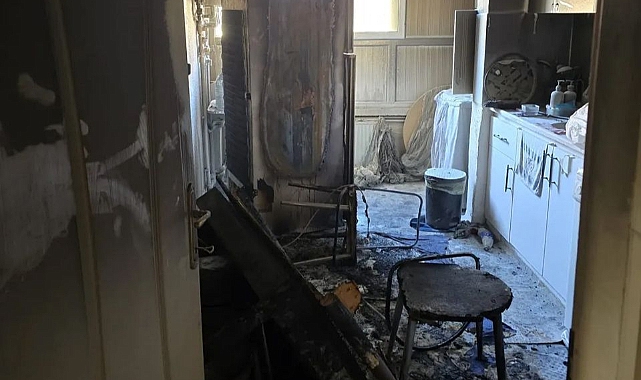 Karaman'da Ev Yangını Sonrası AFAD Hasar Tespit Çalışması Yaptı