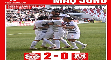Karaman FK, 6 Ay Sonra Galibiyetle Tanıştı: Altınordu’yu 2-0 Mağlup Etti