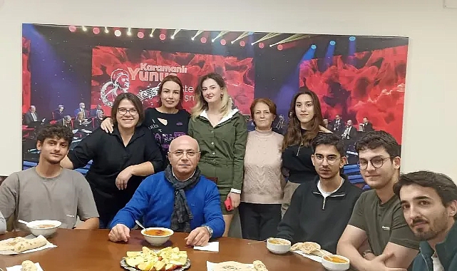 Karaman Tadında Buluşma: KAREV Başkanı Veli Bozkır Öğrencilerle Bir Araya Geldi