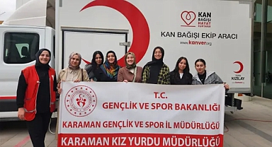 Kızılay Haftasında Karamanlı Gençlerden Anlamlı Destek: “Kan Ver, Hayat Kurtar!”