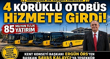 Karaman’da Toplu Ulaşım Güçleniyor: Başkan Savaş Kalaycı’ya Ergün Örs’ten Teşekkür