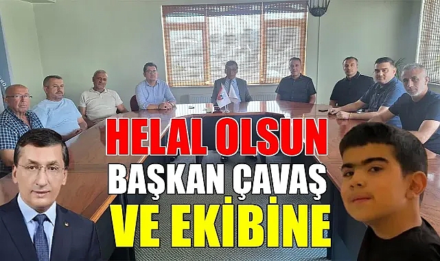 Helal Olsun Ekrem Çavaş ve Ekibine