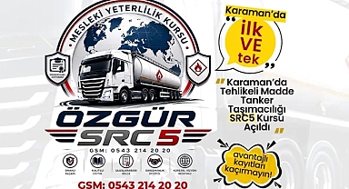 Karaman'a ÖZGÜR SRC5 Kursu Açıldı