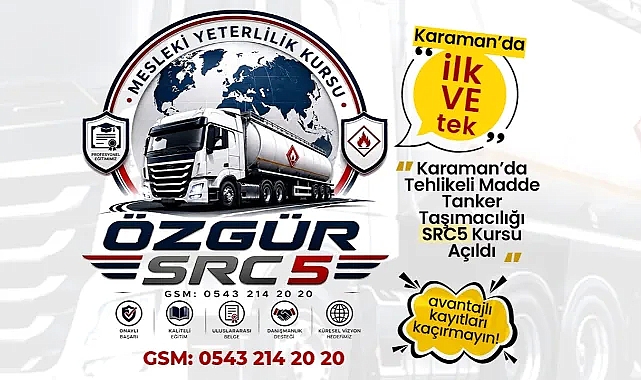 Karaman'a ÖZGÜR SRC5 Kursu Açıldı