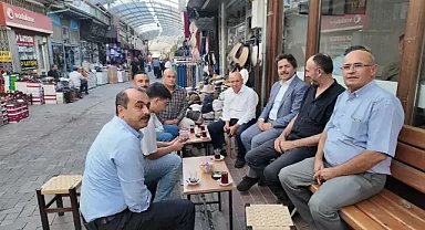 Milletvekili Osman Sağlam şehrin nabzını tuttu