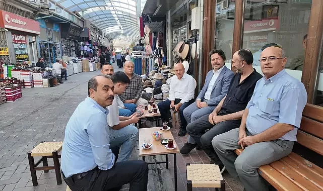 Milletvekili Osman Sağlam şehrin nabzını tuttu