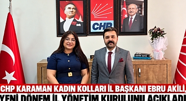 CHP Karaman Kadın Kolları’nda Yeni Dönem