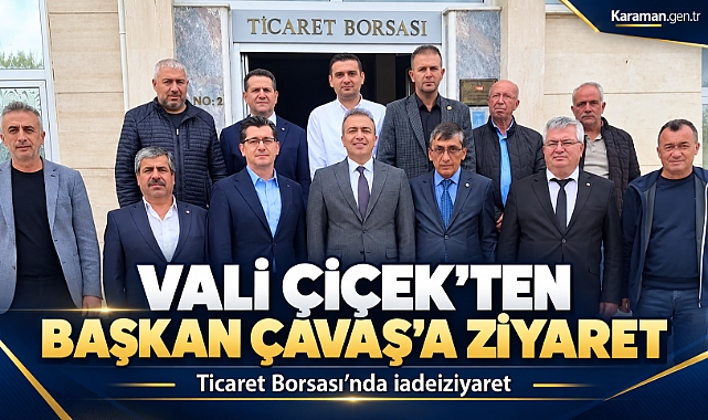 Vali Hayrettin Çiçek’ten Ekrem Çavaş’a Ziyaret